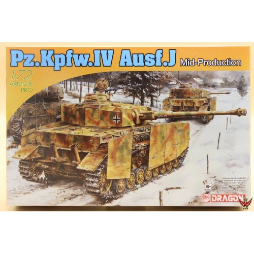 1/72 Dragon Pz Kpfw IV Ausf J Mid Production 7498